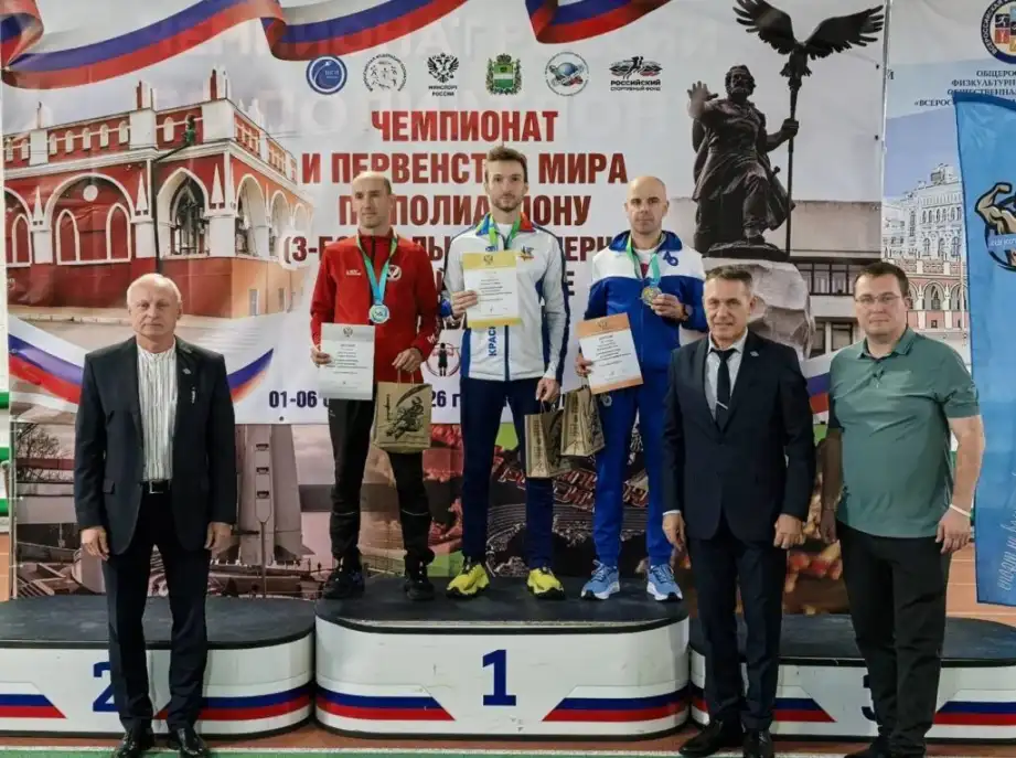Антон Гордиенко из Ачинска стал чемпионом мира по полиатлону