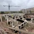 Для школы на улице Елены Стасовой в Красноярске забили почти 3 тысячи свай